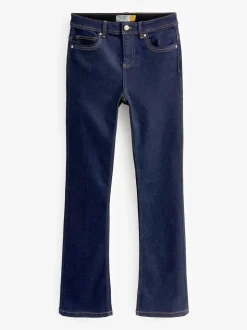 Blauw met wassing - Superzachte bootcut-jeans