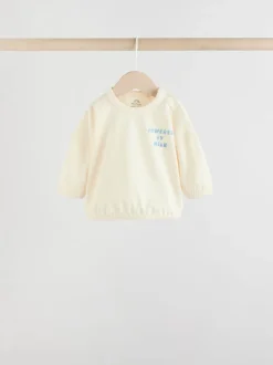 Blauw Milk Club - Tops en Leggings 6 -delige babyset (0mnd-3jr)