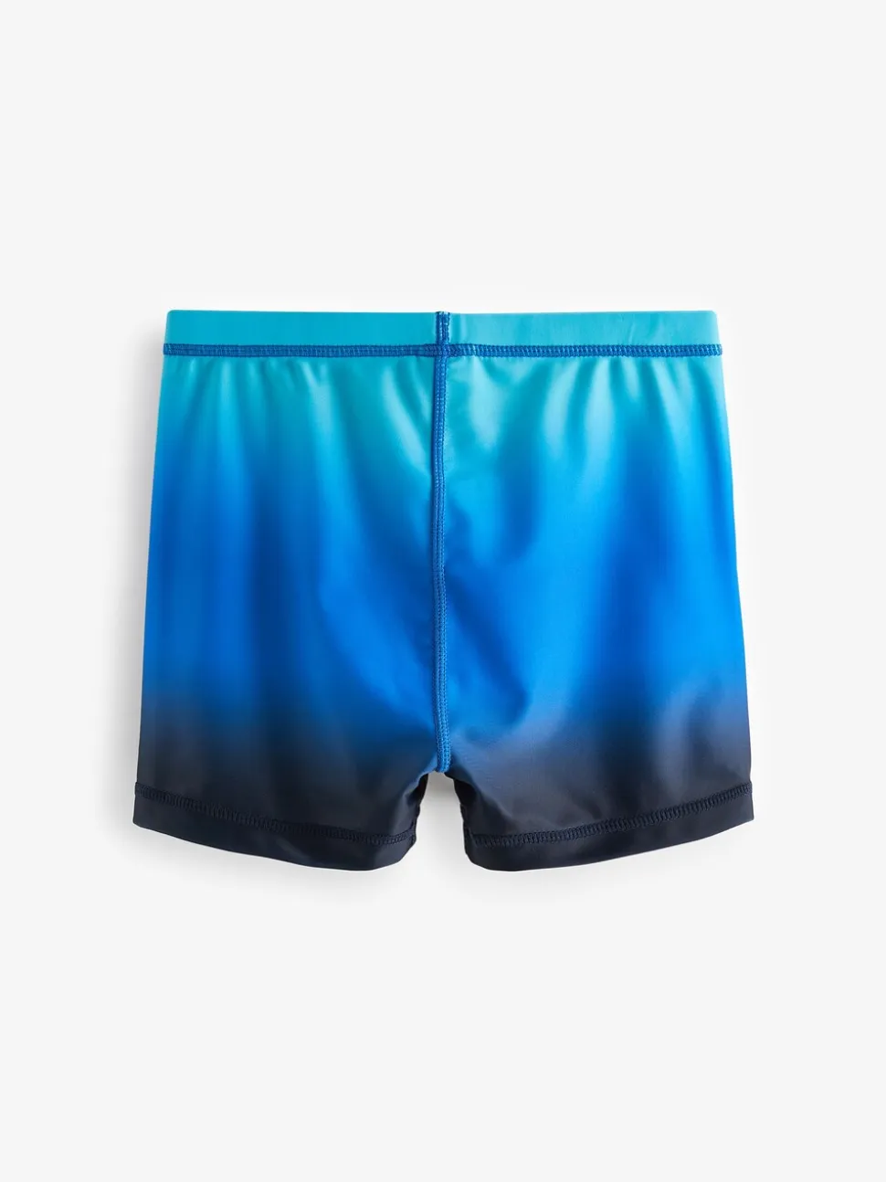 Blauw Ombre - Stretch zwemshorts (3-16 jr)