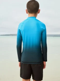 Blauw Ombre - Surfhemdje (1,5 - 16 jr)