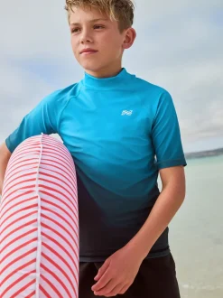 Blauw Ombre - Surfhemdje (1,5 - 16 jr)