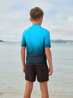 Blauw Ombre - Surfhemdje (1,5 - 16 jr)
