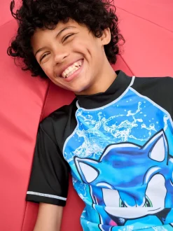 Blauw Sonic - Surfhemdje (3-16 jr)