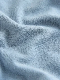 Blauw vervoersmiddel - Character Button Neck Knitted Polo Shirt (3mths-7yrs)