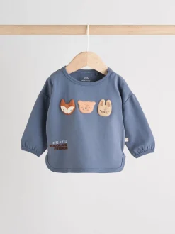 Blauw Woodland - Babyset van top en Leggings 2 -delig (0mnd-3jr)