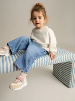 Blauwe denim - Jeans met wijde pijpen (3 mnd-7 jr)