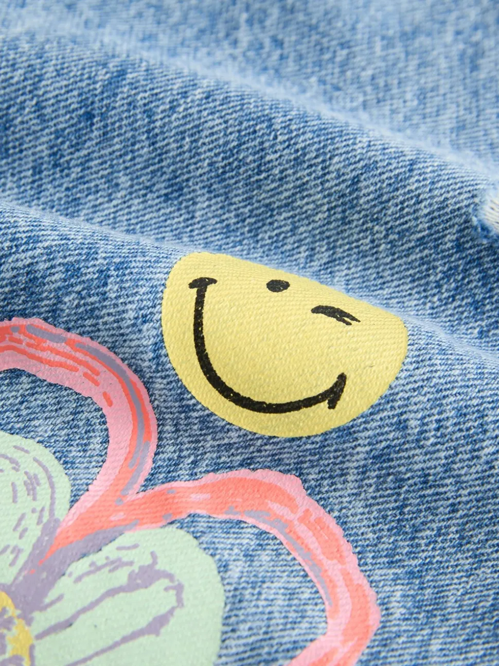 Blauwe denim - SmileyWorld® Barrel Jeans (3-16jr)