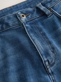 Blauwe denim - ThermoGen - Straight fit - Motionflex jeans