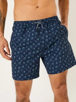 Blauwe geo - FatFace - Zwemshort
