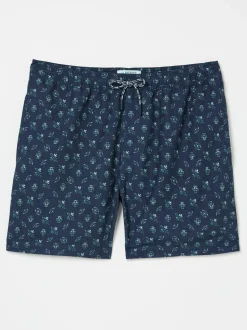 Blauwe geo - FatFace - Zwemshort