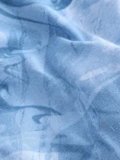 Blauwe marmerprint - Verpakking van 5 boxers (2-16jr)