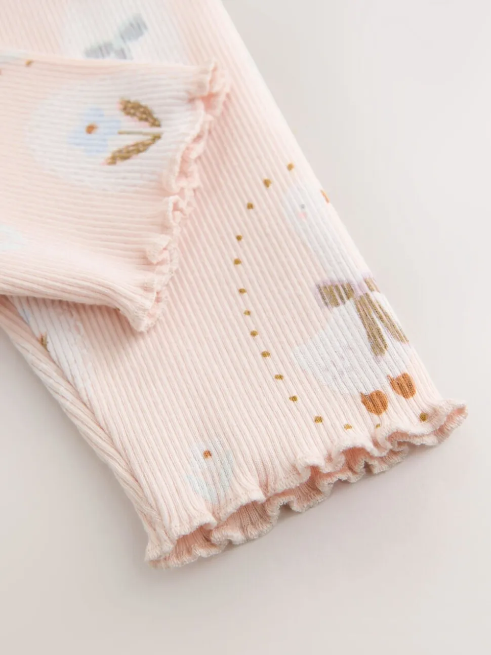 Blauwe strik met eend - Set met sweatshirt en legging (3 mnd-7 jr)