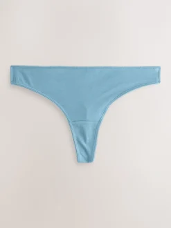 Blauwe strikken - Set van 7 slips met hoog katoengehalte