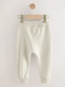 Blauw/Ecru/Marineblauw - Verpakking van 5 joggingbroeken (3mnd-7jr)