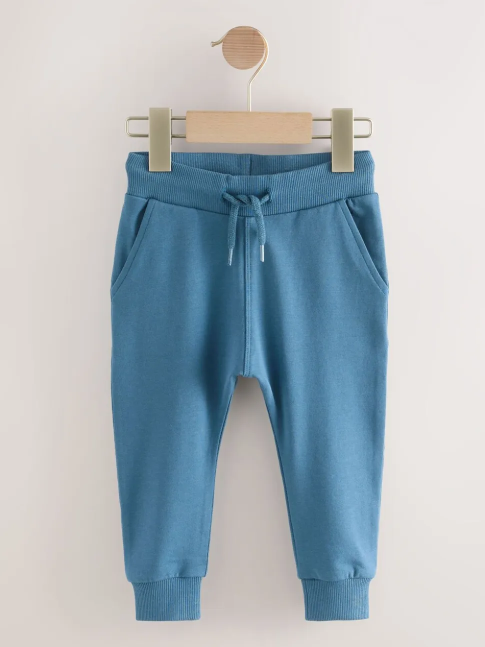 Blauw/Ecru/Marineblauw - Verpakking van 5 joggingbroeken (3mnd-7jr)