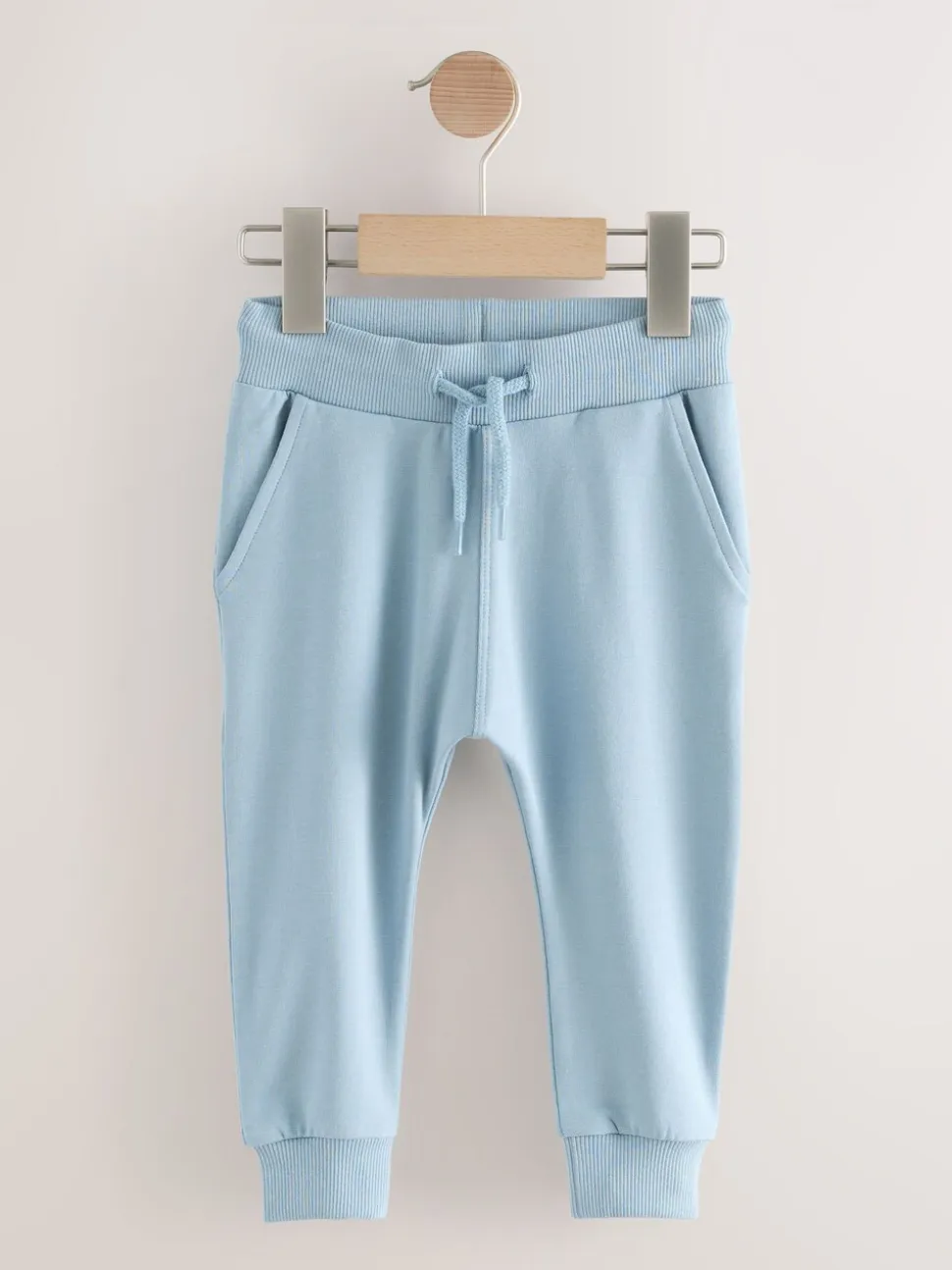 Blauw/Ecru/Marineblauw - Verpakking van 5 joggingbroeken (3mnd-7jr)