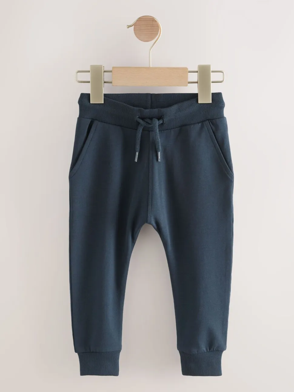Blauw/Ecru/Marineblauw - Verpakking van 5 joggingbroeken (3mnd-7jr)