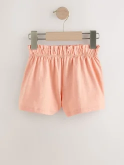 Blauw/geel - Set van 4 shorts (3 mnd-7 jr)
