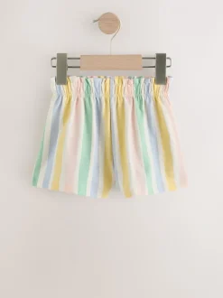 Blauw/geel - Set van 4 shorts (3 mnd-7 jr)