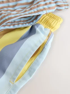 Blauw/geel - Swim Shorts 2 Pack (3mths-7yrs)