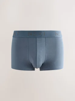 Blauw/grijs - 5 Hipsterboxershorts