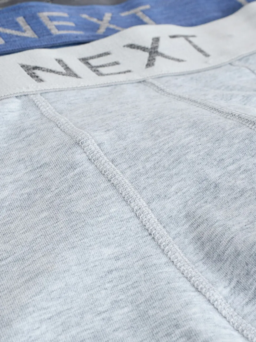 Blauw/grijs - 5 Hipsterboxershorts