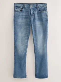 Blauw/grijs - Klassieke stretchy jeans
