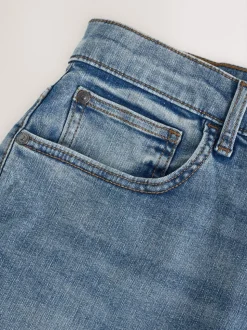 Blauw/grijs - Klassieke stretchy jeans