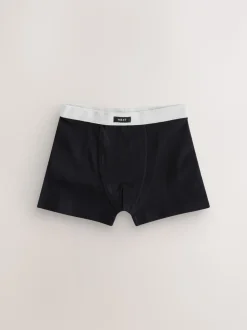 Blauw/grijs - Set van 10 boxershorts met zachte tailleband (2-16 jr)