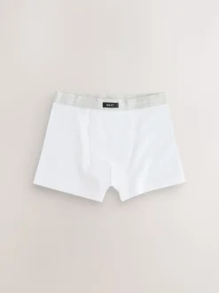 Blauw/grijs - Set van 10 boxershorts met zachte tailleband (2-16 jr)