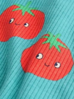 Blauwgroen - 3 Pack Baby-pyjama's met tweewegrits (0mnd -3jr)