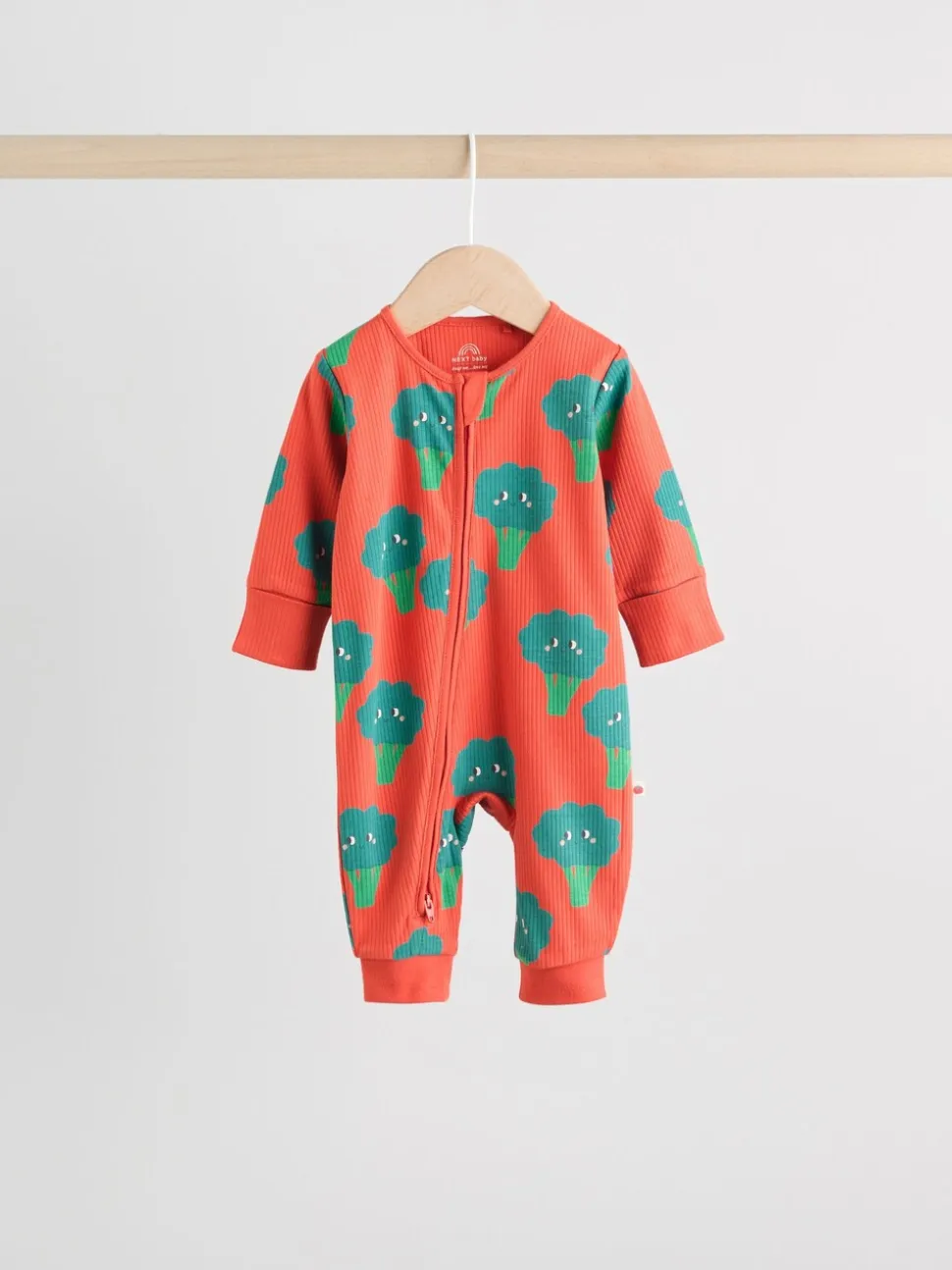 Blauwgroen - 3 Pack Baby-pyjama's met tweewegrits (0mnd -3jr)