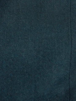 Blauwgroen - Normale Pasvorm - Signature Zignone flanellen colbert van Italiaanse wol-kasjmier blend