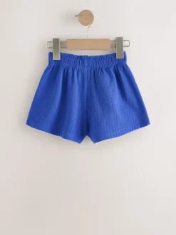 Blauw/Groen - Set van 4 shorts (3 mnd-7 jr)
