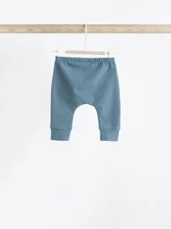 Blauwgroen - Verpakking van 4 babyleggings (0 mnd -3 jr)