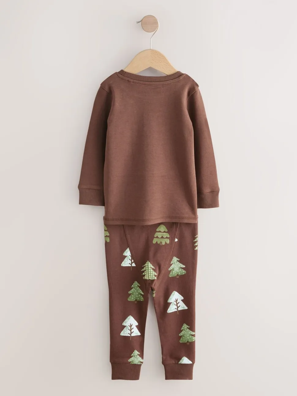 Blauwgroen/ecru Animal - Verpakking van 3 knusse pyjama's (9 mnd-8 jr)