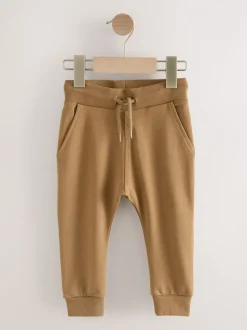Blauw/Lichtbruin/Antracietgrijs - Set van 3 superskinny joggingbroeken (3 mnd-7 jr)