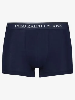 Blauw/marine - Polo Ralph Lauren verpakking van 3 stretchy katoenen boxershorts