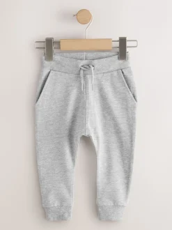 Blauw/Roestoranje/Kakigroen - Verpakking van 5 joggingbroeken (3mnd-7jr)
