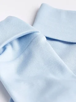 Blauw/wit - Babypyjama's (0-2 jr)