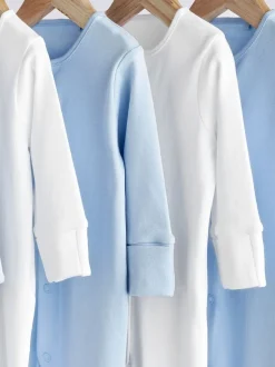 Blauw/wit - Babypyjama's (0-2 jr)