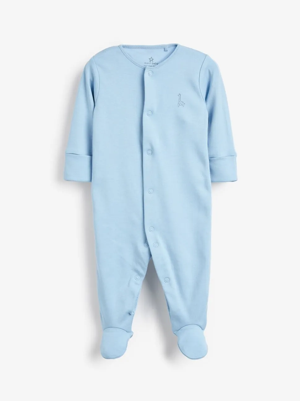 Blauw/wit - Babypyjama's (0-2 jr)