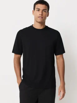 Blauw/zwart/oranje/groen/grijs/ecru wit - Normale Pasvorm - Essential katoenen T-shirts verpakking van 6