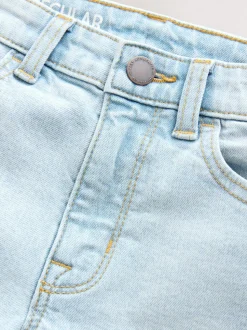 Bleach wash - Stretchjeans (3-17jr)
