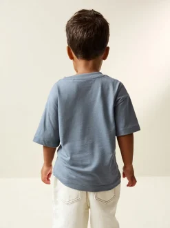Blue Daddy's Best Buddy - Short Sleeve Small Graphic T-Shirt (3mths-7yrs)