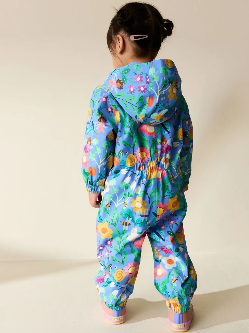 Blue Fairy Character - Waterbestendig regenpak met print (6 mnd-7 jr)