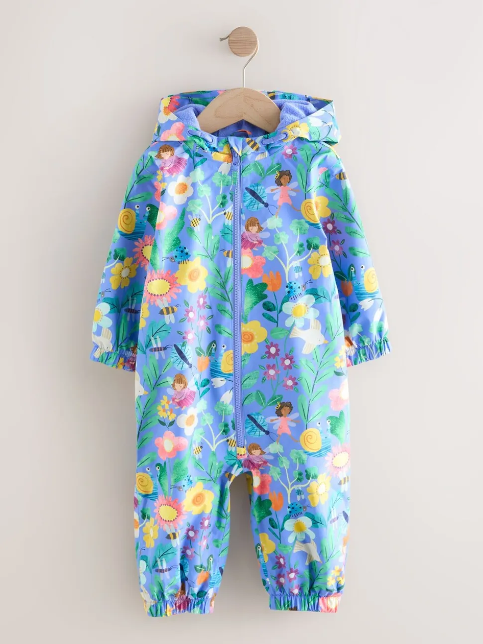 Blue Fairy Character - Waterbestendig regenpak met print (6 mnd-7 jr)