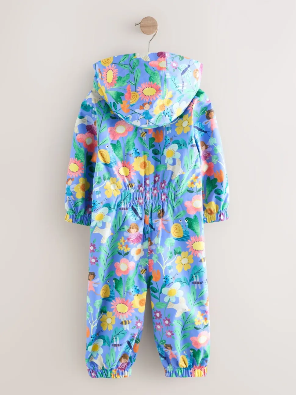 Blue Fairy Character - Waterbestendig regenpak met print (6 mnd-7 jr)