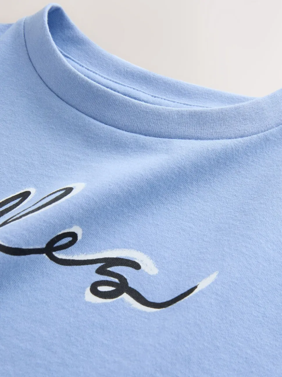Blue Poodle - Oversized T-shirt met grafische print (3-16jr)