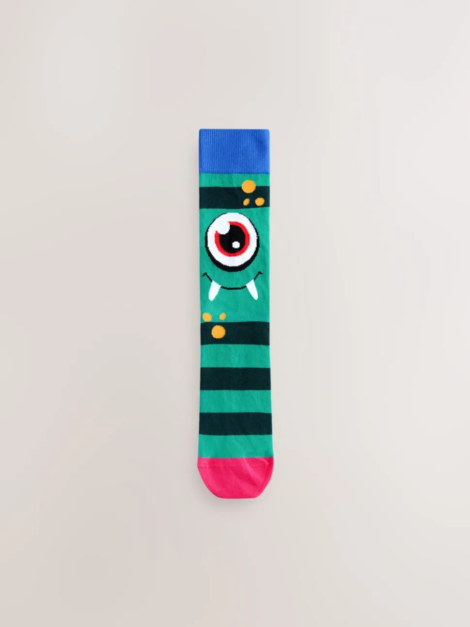 Blue/Green/Red Monster - Set van 5 sokken met patroon